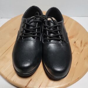 Dr Max Enhanced Comfort System Lace Up Leather Oxfords Shoes Womens Size 8.5 M